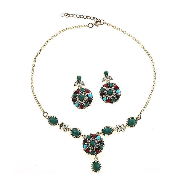 Vintage Colorful Stone Set