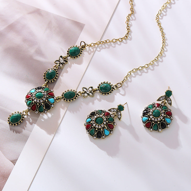 Vintage Colorful Stone Set