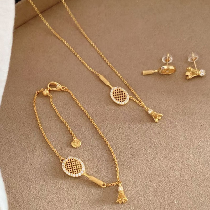 Dainty Gold Jewelry Set