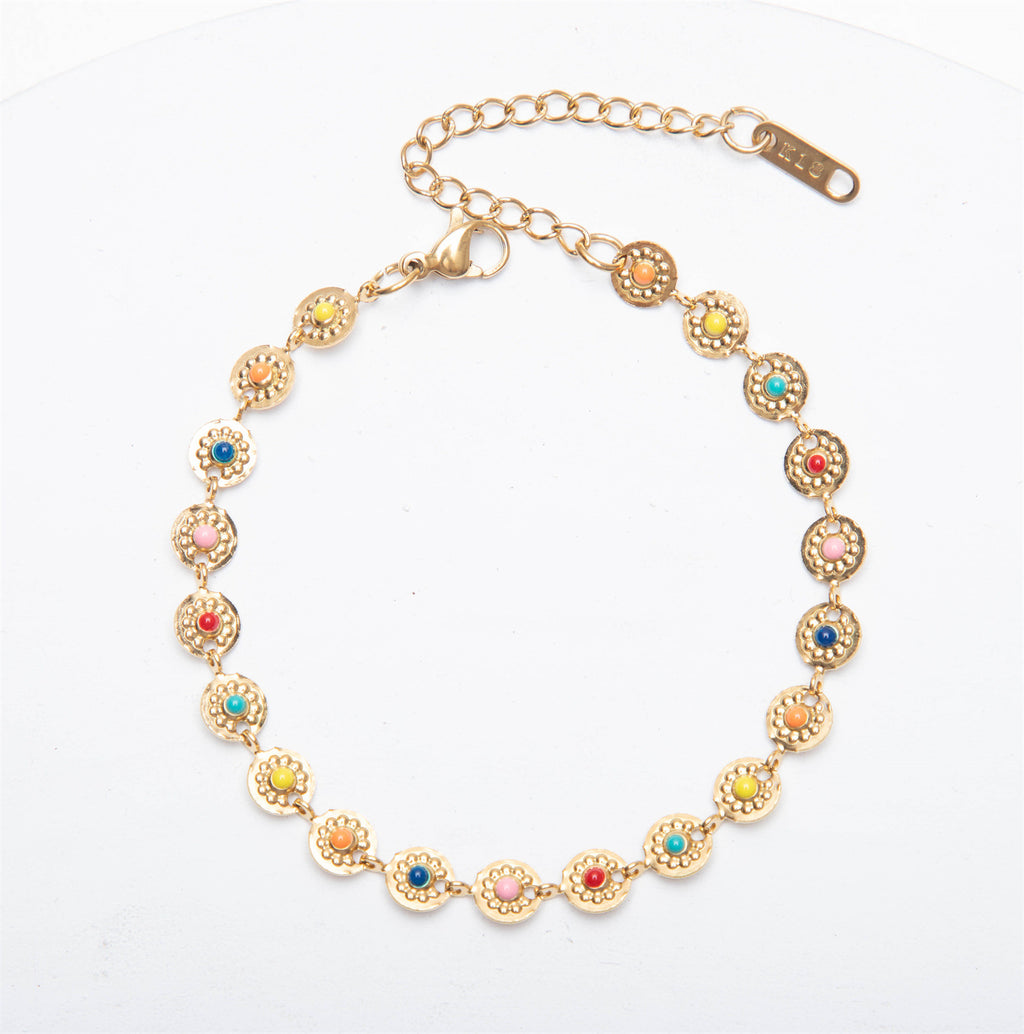 Boho Sun Hat Jewelry Bracelet