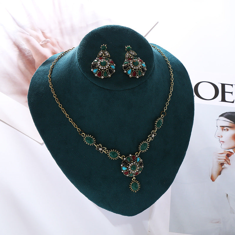 Vintage Colorful Stone Set
