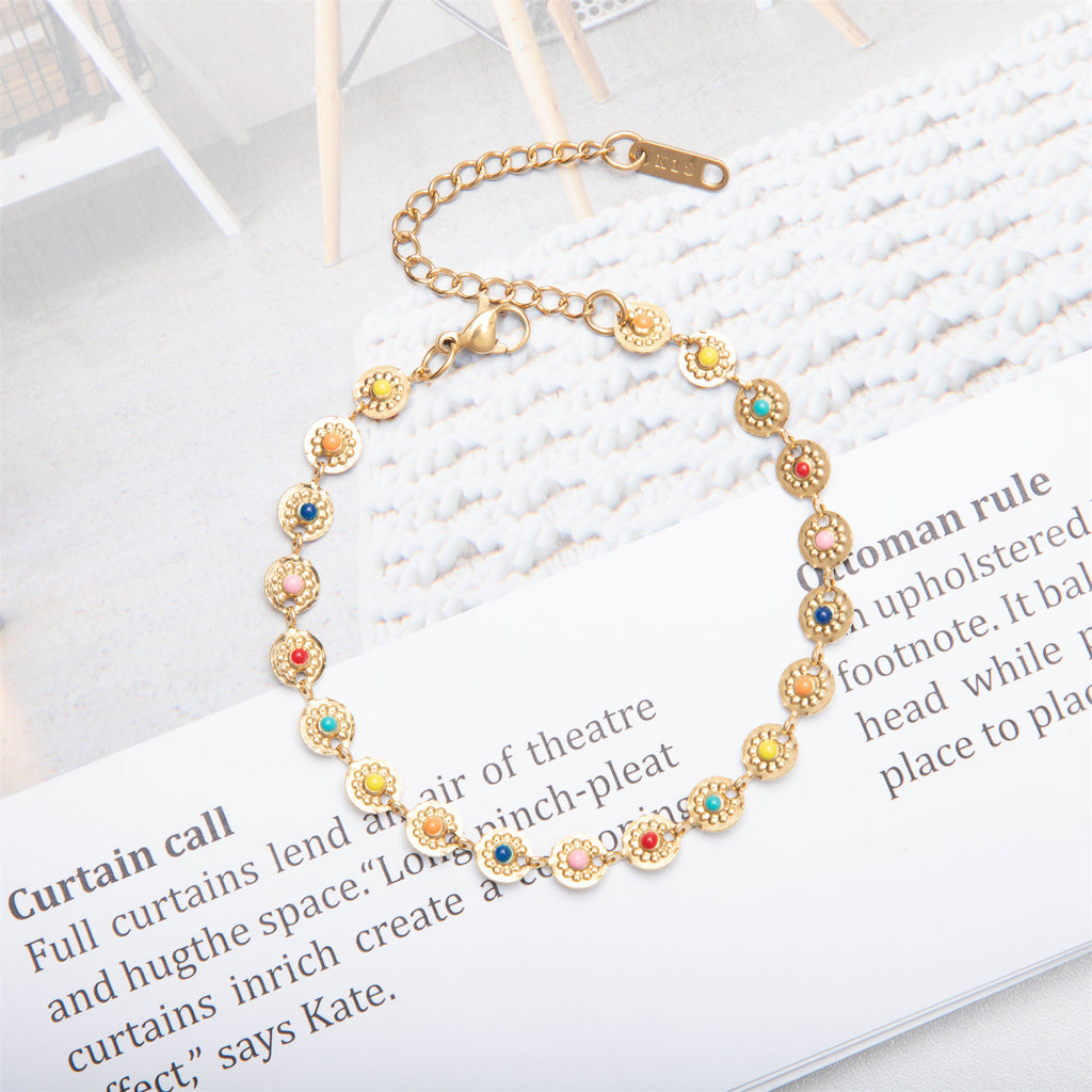 Boho Sun Hat Jewelry Bracelet