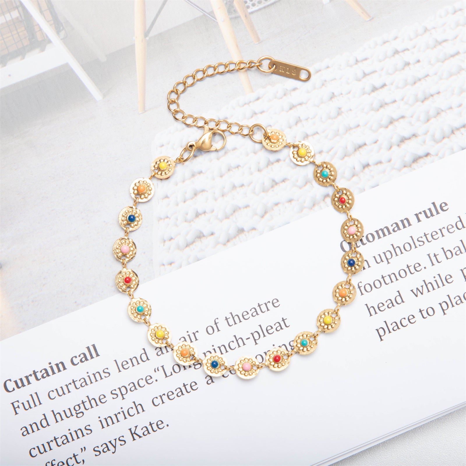 Boho Sun Hat Jewelry Bracelet