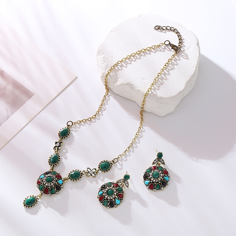 Vintage Colorful Stone Set